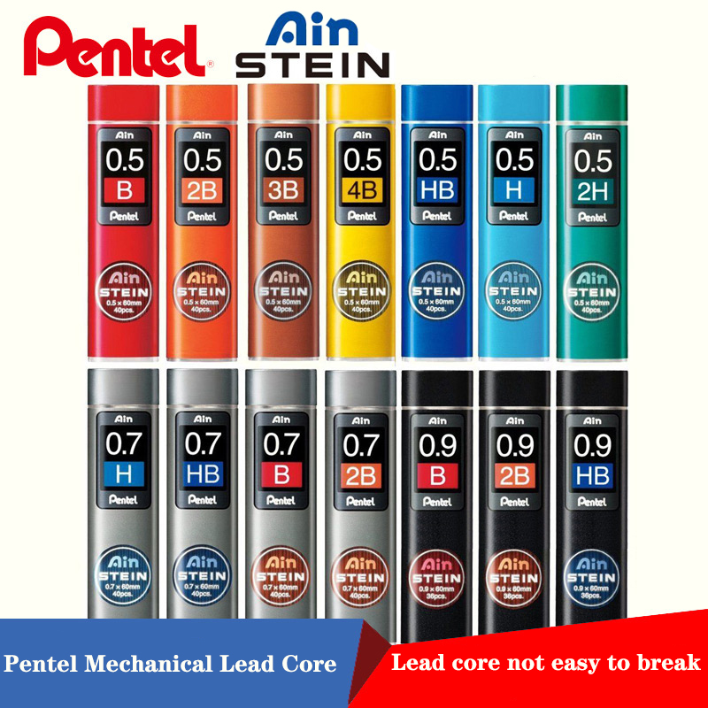 Mechanical Pencil 0.3 - Pentel-Extremamente Fino Núcleo de Lápis Mecânico,