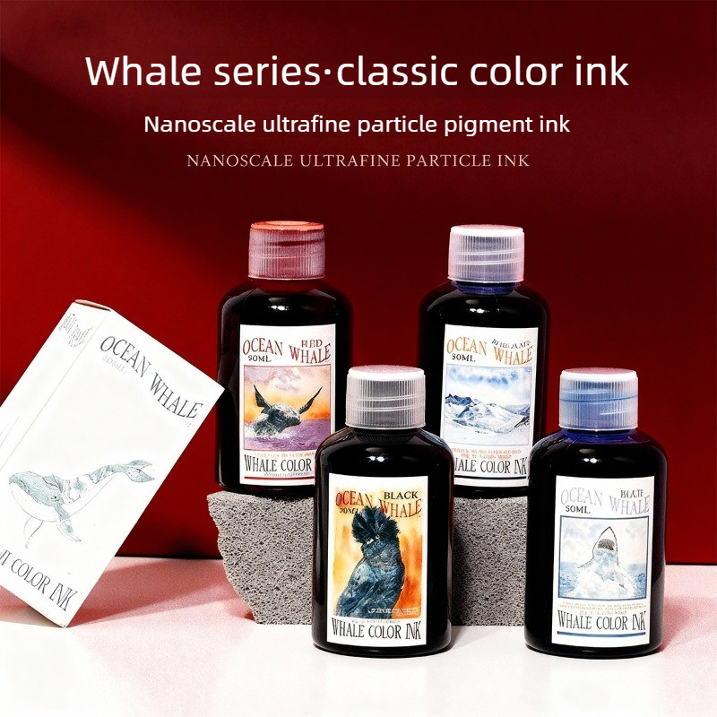 Fountain Pen Bottled Ink - Tinta para Caneta-tinteiro Série Banmi Whale
