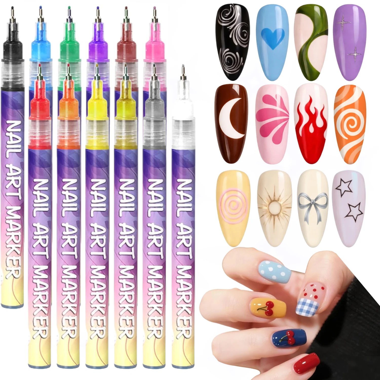 Correction Pen Fine - Conjunto de Canetas para Arte em