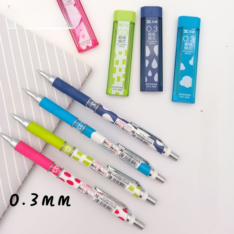 Mechanical Pencil 0.3 - 40 pçs bonito novidade lápis mecânico