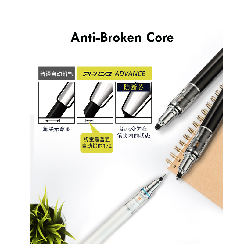 Lápis mecânicos rotativos uni  - Mechanical Pencil 0.3 avaliação e preço