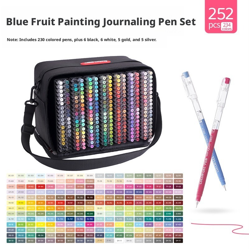 Conjunto de 252 Canetas de Gel - Correction Pen Fine avaliação e preço