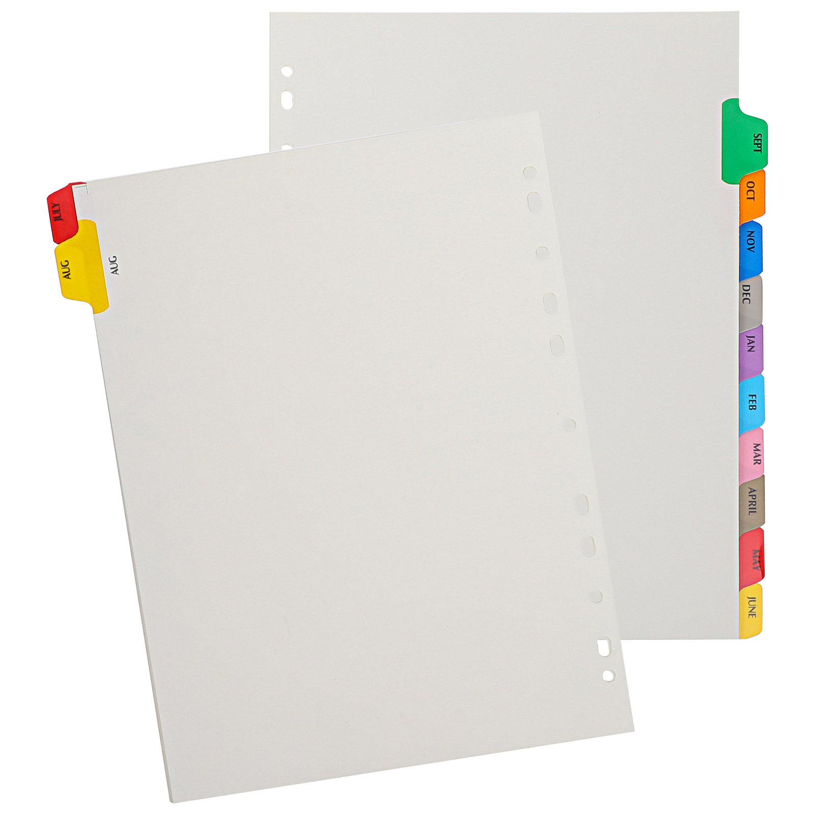 12 Divisórias para Fichário co - Tab Divider A4 avaliação e preço