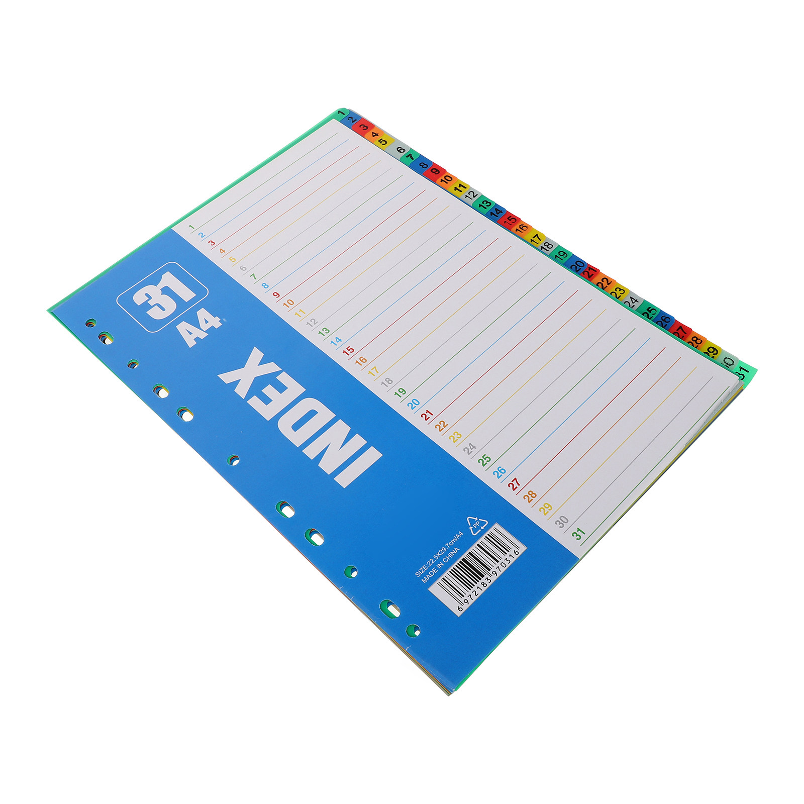 1 Conjunto de Divisórias A4 co - Tab Divider A4 avaliação e preço