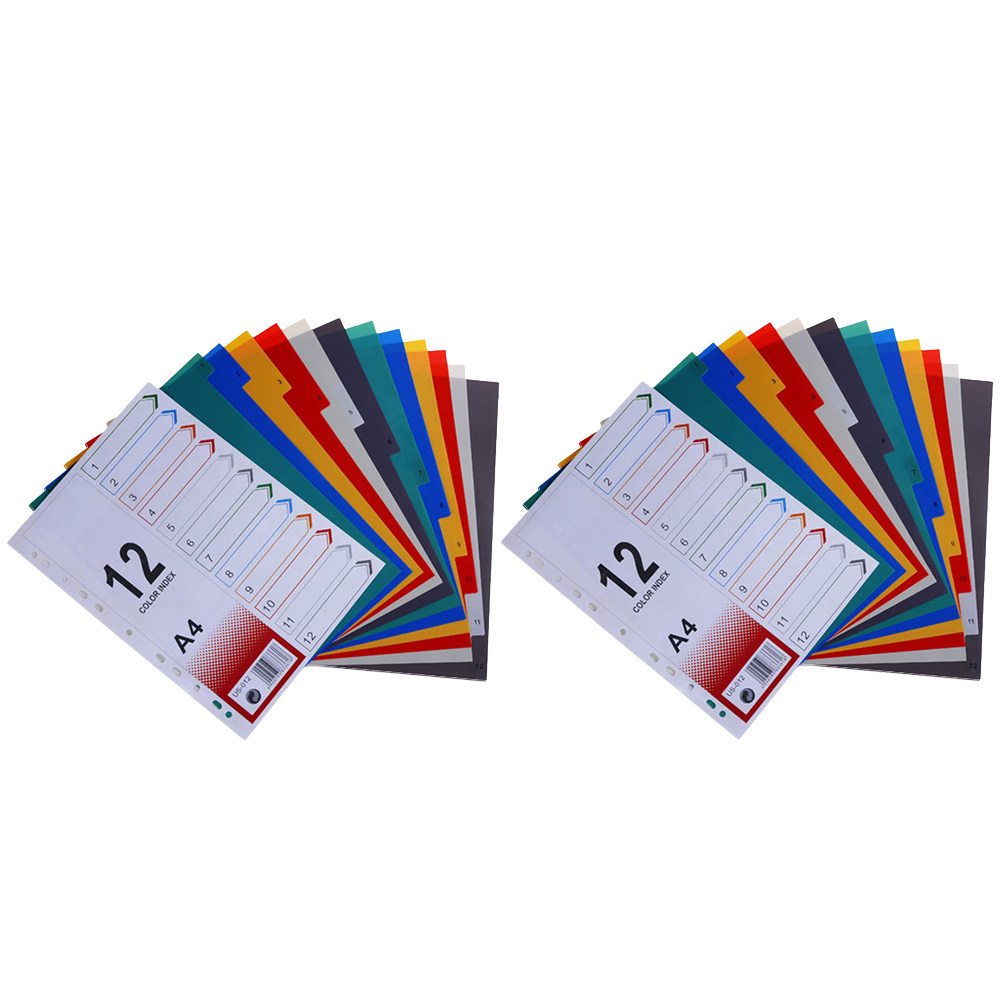2 Peças de Refil de Papel para - Tab Divider A4 avaliação e preço