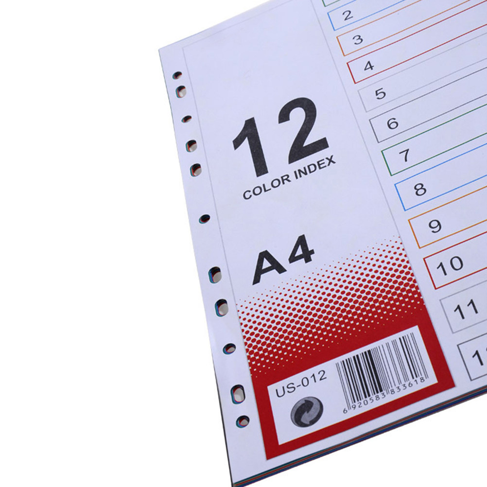 2 Peças de Refil de Papel para - Tab Divider A4 avaliação e preço