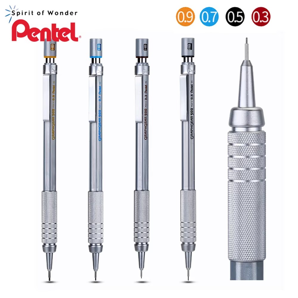 1 unidade Lápis Mecânico Pente - Mechanical Pencil 0.3 avaliação e preço